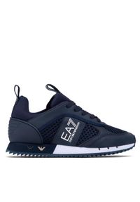 EA7 Emporio Armani Sneakersy X8X027 XK050 D813 Granatowy. Kolor: niebieski. Materiał: materiał