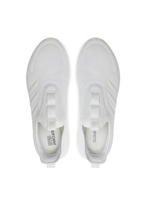 Adidas - adidas Sneakersy X_Plrpulse IE8474 Biały. Kolor: biały. Materiał: mesh, materiał
