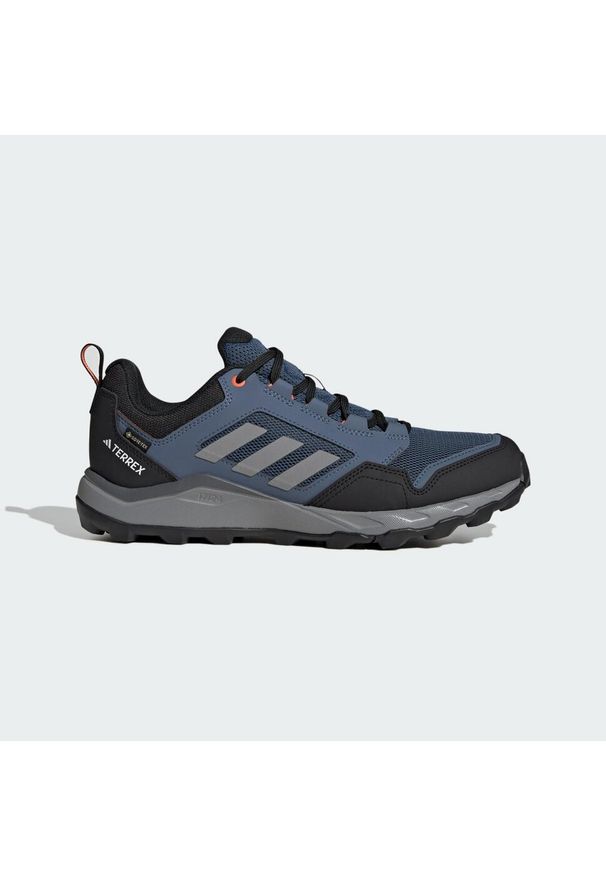 Adidas - Buty Tracerocker 2.0 GORE-TEX Trail Running. Kolor: pomarańczowy, niebieski, szary, wielokolorowy. Materiał: materiał. Technologia: Gore-Tex. Sport: bieganie