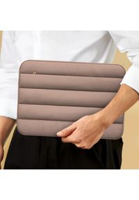 TECH-PROTECT - Etui Tech-Protect Fluffy Laptop 13-14 beżowy. Kolor: beżowy. Materiał: materiał. Styl: elegancki, casual #10