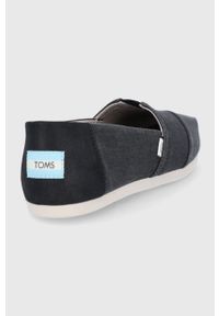 Toms Espadryle kolor czarny. Kolor: czarny. Materiał: guma #2