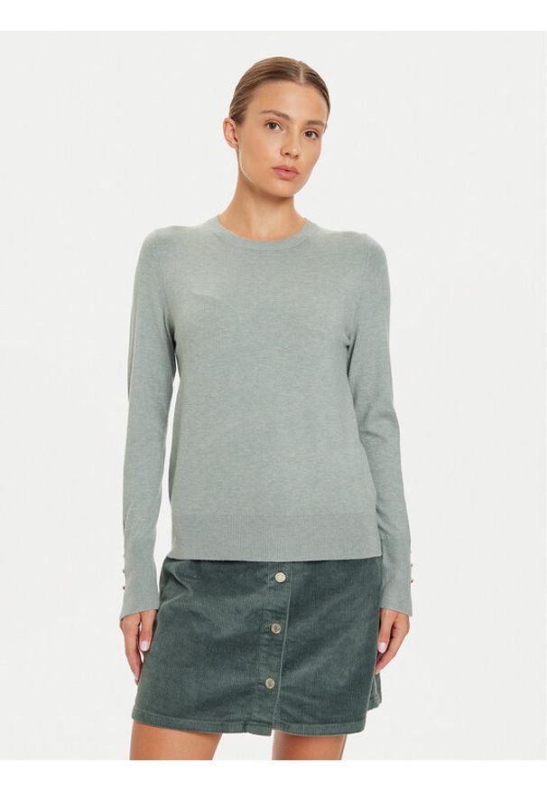 JDY Sweter Malou 15312026 Zielony Regular Fit. Kolor: zielony. Materiał: syntetyk, wiskoza