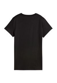 Puma - T-shirt Damski ESS Elevated. Kolor: czarny