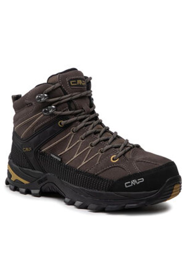CMP Trekkingi Rigel Mid Trekking Shoe Wp 3Q12947 Brązowy. Kolor: brązowy. Materiał: zamsz, skóra. Sport: turystyka piesza