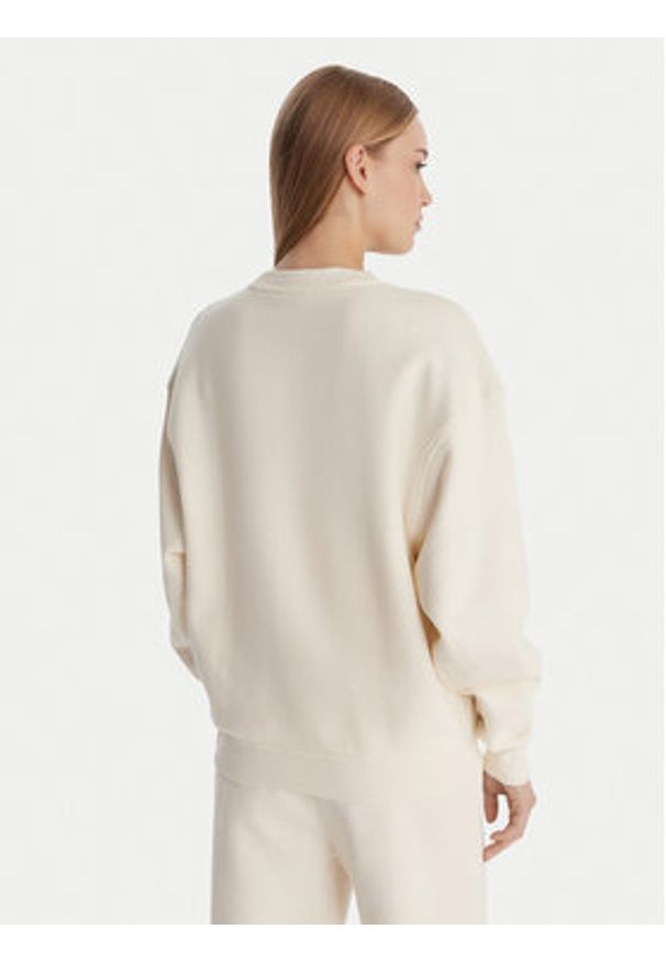 Guess Bluza V6RQ13 K9V31 Écru Regular Fit. Kolor: kremowy. Materiał: bawełna
