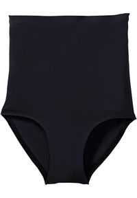 bonprix - Bezszwowe figi shape, lekki stopień modelowania sylwetki. Kolor: czarny. Materiał: bawełna #1