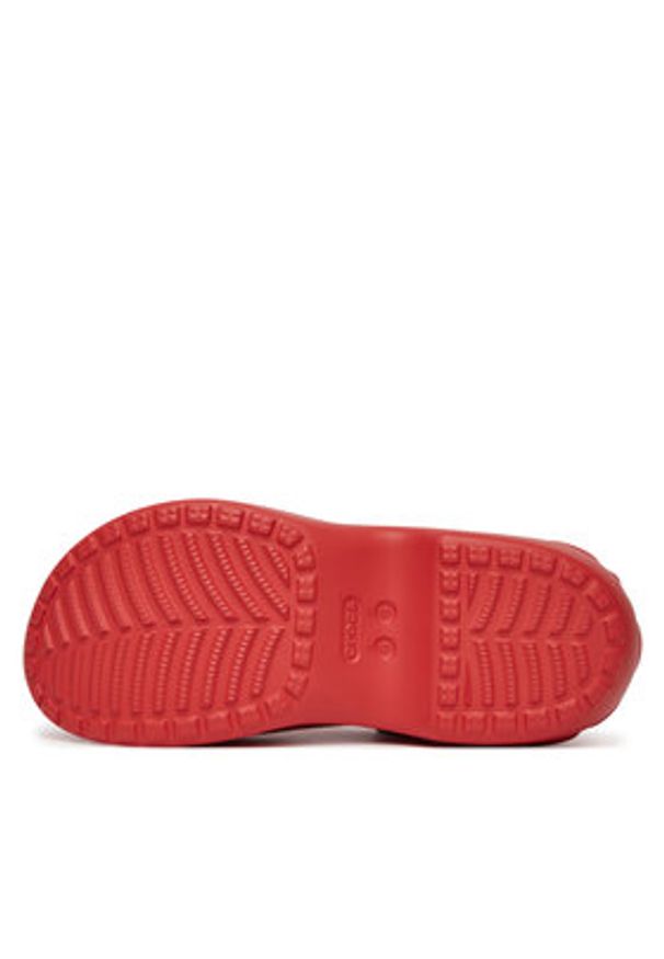 Crocs Klapki BELLA CLOG 210062-8C1 Czerwony. Kolor: czerwony