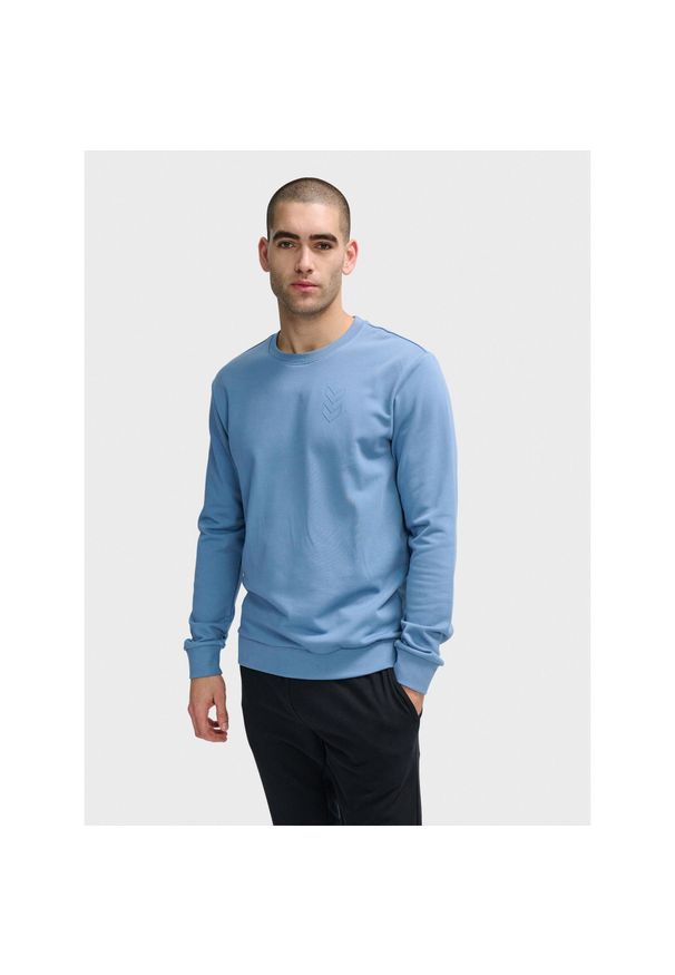 Bluza Hummel Active. Kolor: wielokolorowy, niebieski, fioletowy. Materiał: materiał. Wzór: aplikacja. Sport: fitness