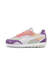 Buty Sportowe Damskie Puma Blktop Rider. Kolor: fioletowy, wielokolorowy