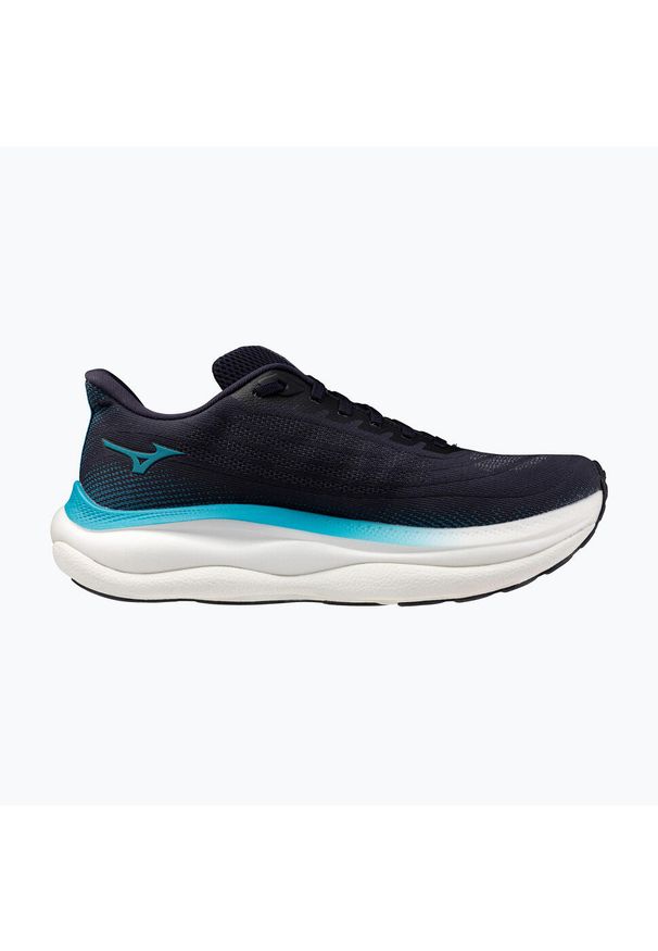 Buty do biegania męskie Mizuno Wave Sky 9. Kolor: czarny, niebieski, wielokolorowy, biały. Model: Mizuno Wave. Sport: bieganie