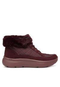skechers - Skechers Trzewiki 144841/BURG Bordowy. Kolor: czerwony. Materiał: materiał