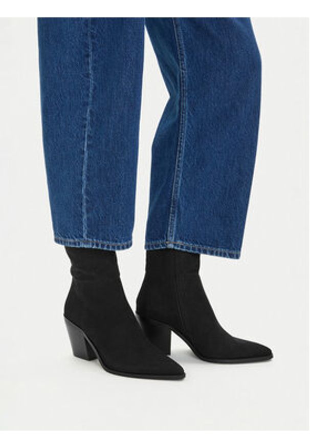 Jenny - JENNY Botki CEO-HY23222S-1 Czarny. Kolor: czarny. Materiał: syntetyk, materiał