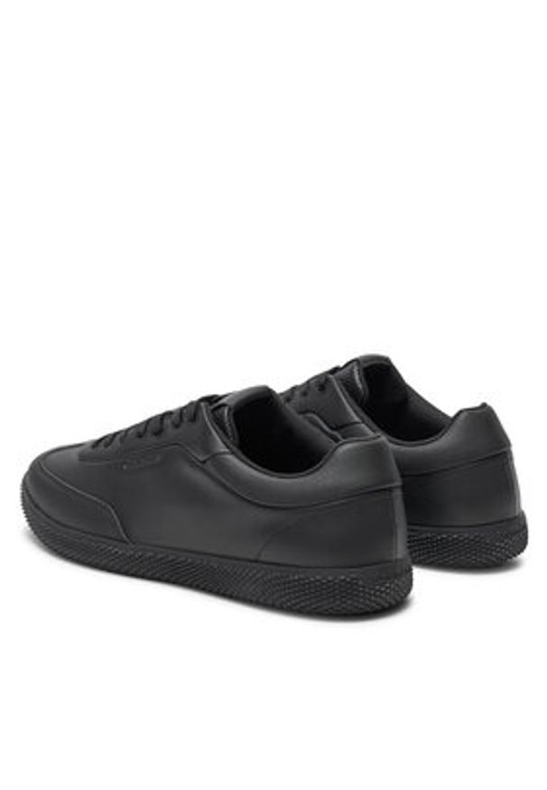 Calvin Klein Sneakersy Low Top Lace Up Lth HM0HM01790 Czarny. Kolor: czarny. Materiał: skóra