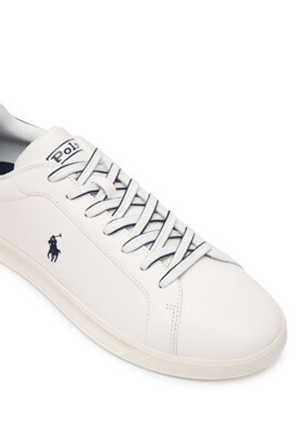 Polo Ralph Lauren Sneakersy 809P01615002 Biały. Kolor: biały. Materiał: skóra