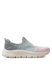 skechers - Skechers Sneakersy Go Walk Flex-Cali Sunset 124827/GYMT Szary. Kolor: szary. Materiał: skóra