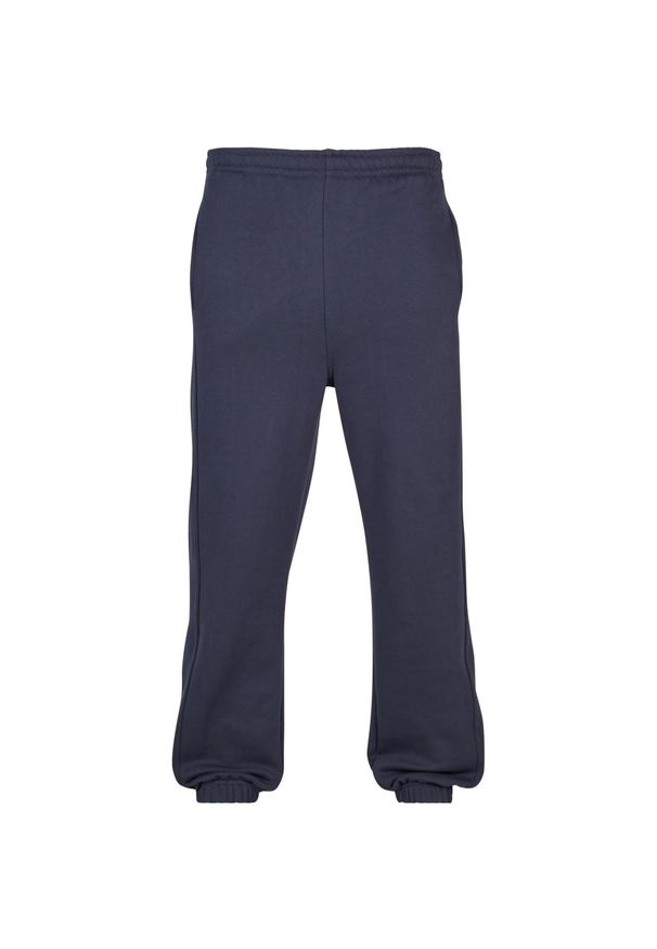 Urban Classics - Męskie Spodnie Dresowe. Kolor: niebieski. Materiał: dresówka. Długość: długie