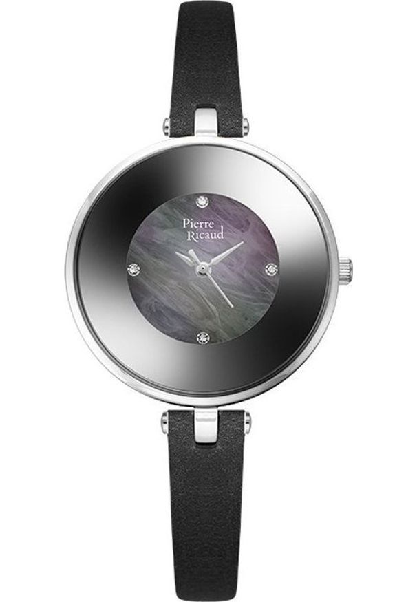Zegarek Pierre Ricaud Zegarek damski Pierre Ricaud P22046.524MQ czarny. Kolor: czarny