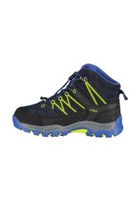 Buty trekkingowe dziecięce CMP RIGEL MID. Okazja: na co dzień. Kolor: czarny, niebieski, wielokolorowy