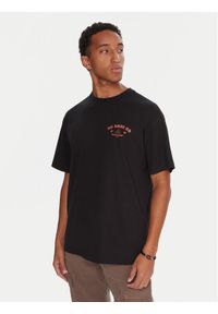DC T-Shirt Pro Service EDYZT04370 Czarny Heritage Fit. Kolor: czarny. Materiał: bawełna