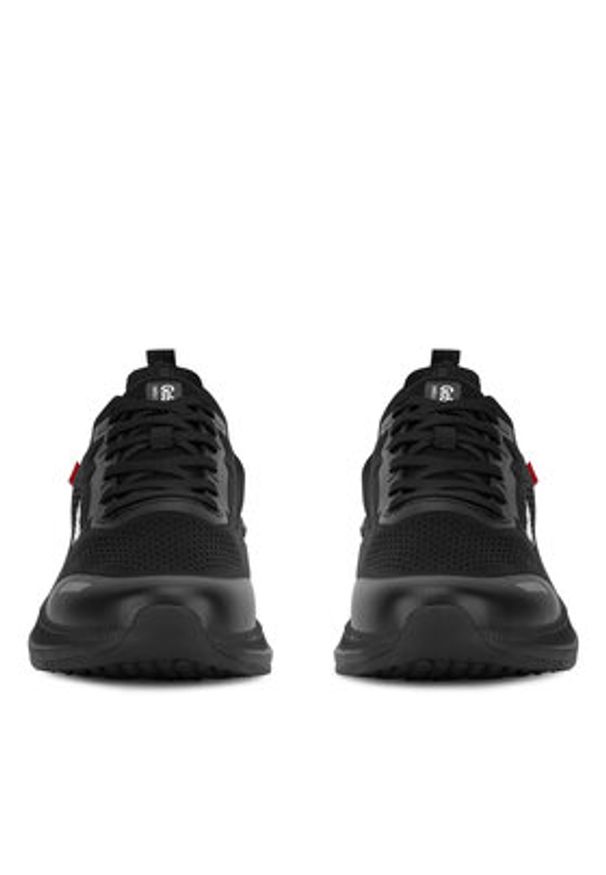 Go Soft Sneakersy MP-12A Czarny. Kolor: czarny. Materiał: materiał