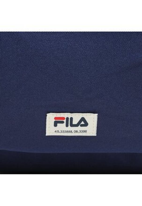 Fila Plecak Boma Badge Backpack S’Cool Two FBU0079 Granatowy. Kolor: niebieski. Materiał: materiał