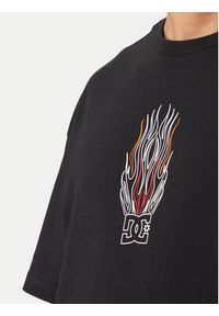 DC Shoes T-Shirt Burn Out EDYZT04356 Czarny Regular Fit. Kolor: czarny. Materiał: bawełna #2
