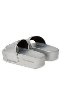 Karl Lagerfeld - KARL LAGERFELD Klapki Kondo Maxi KL80819M Srebrny. Kolor: srebrny #3