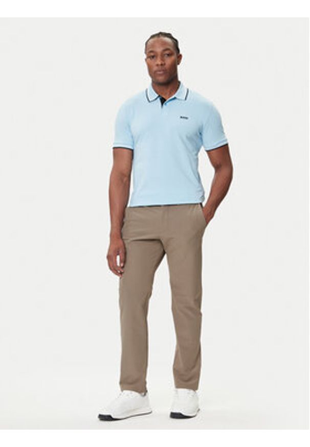 BOSS Spodnie materiałowe T_Commuter 50534303 Zielony Slim Fit. Kolor: zielony. Materiał: syntetyk