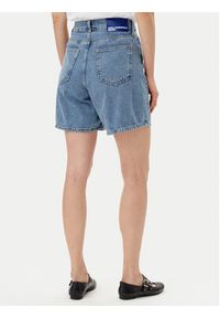 Karl Lagerfeld Jeans Szorty jeansowe A2W10041 Niebieski Relaxed Fit. Kolor: niebieski. Materiał: bawełna