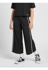 Sinsay - Spodnie z lampasem - czarny. Kolor: czarny #1
