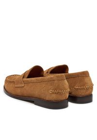 Polo Ralph Lauren Mokasyny 803961416002 Brązowy. Kolor: brązowy. Materiał: zamsz, skóra