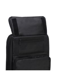 Wittchen - Męski plecak na laptopa 15,6" nowoczesny. Kolor: czarny. Materiał: nylon #5