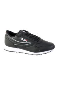 Trenerzy Fila Orbit Low. Zapięcie: sznurówki. Kolor: czarny, szary, wielokolorowy. Materiał: materiał, skóra, syntetyk. Szerokość cholewki: normalna. Sport: turystyka piesza