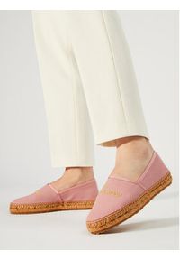 Love Moschino - LOVE MOSCHINO Espadryle JA10572G0IJP5609 Różowy. Kolor: różowy. Materiał: materiał #5
