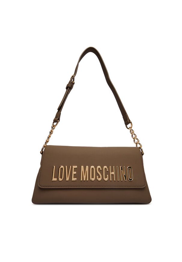 Love Moschino - LOVE MOSCHINO Torebka JC4024PP1ALD0200 Brązowy. Kolor: brązowy. Materiał: skórzane