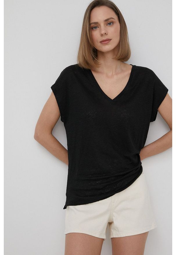 Lee szorty jeansowe damskie kolor beżowy gładkie high waist. Okazja: na co dzień. Stan: podwyższony. Kolor: beżowy. Materiał: jeans. Wzór: gładki. Styl: casual