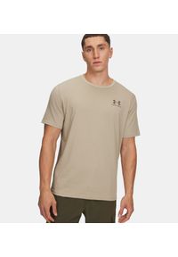 Under Armour - UNDER ARMOUR UA SPORTSTYLE LC SS Koszulka męska treningowa. Kolor: czarny. Materiał: poliester, bawełna, tkanina. Sport: fitness, turystyka piesza #1