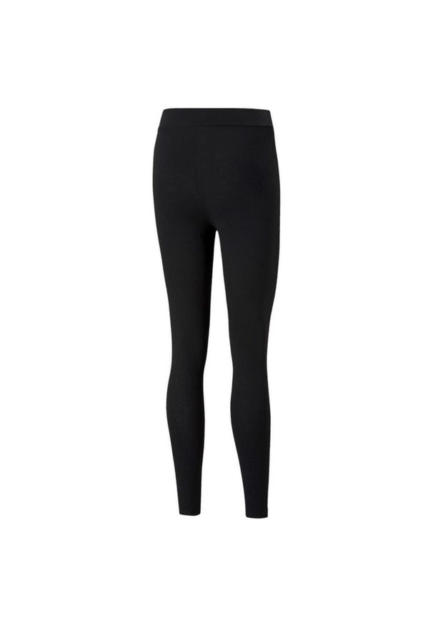 Legginsy Puma Ess Logo, Kobiety. Kolor: czarny. Materiał: bawełna, materiał. Sport: fitness