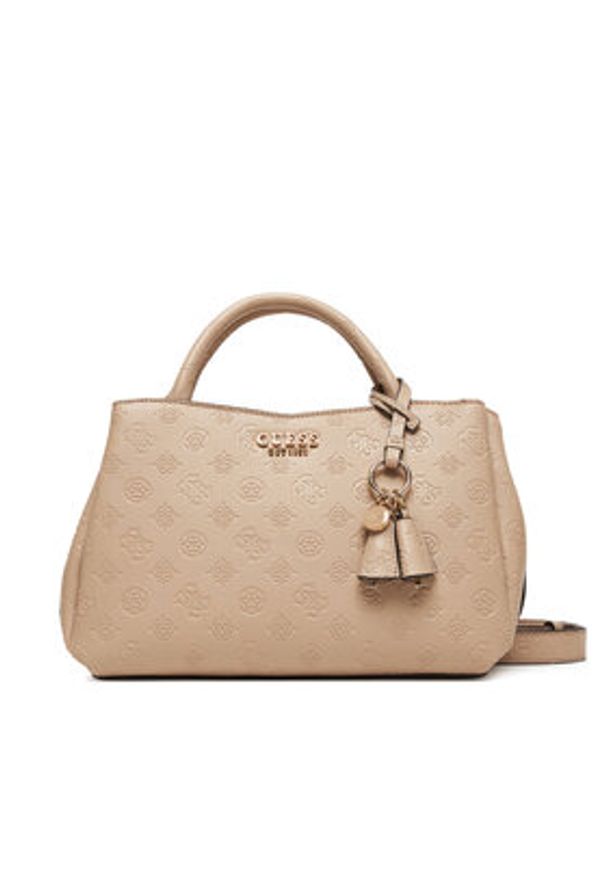 Guess Torebka Phoebe HWPD96 65060 Beżowy. Kolor: beżowy. Materiał: skórzane