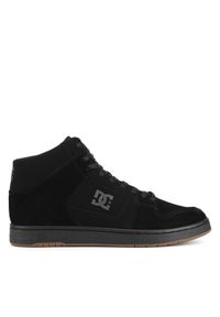 DC Sneakersy MANTECA 4 HI ADYS100743-KKG Czarny. Kolor: czarny. Materiał: skóra