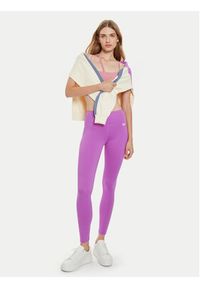 Roxy Legginsy Everyday Flow ERJNP03590 Różowy Slim Fit. Kolor: różowy. Materiał: syntetyk #3