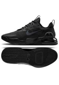 Buty Nike Air Max Alpha Trainer 5 M DM0829 010 czarne. Zapięcie: sznurówki. Kolor: czarny. Materiał: materiał, syntetyk, guma. Szerokość cholewki: normalna. Model: Nike Air Max
