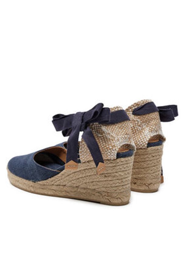 Castañer Espadryle Carina/6/002 021644 Niebieski. Kolor: niebieski. Materiał: materiał