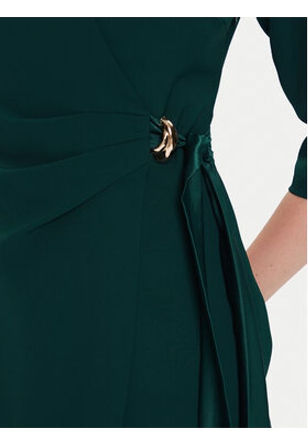 Rinascimento Sukienka koktajlowa CFC0020095002 Zielony Regular Fit. Kolor: zielony. Materiał: syntetyk. Styl: wizytowy