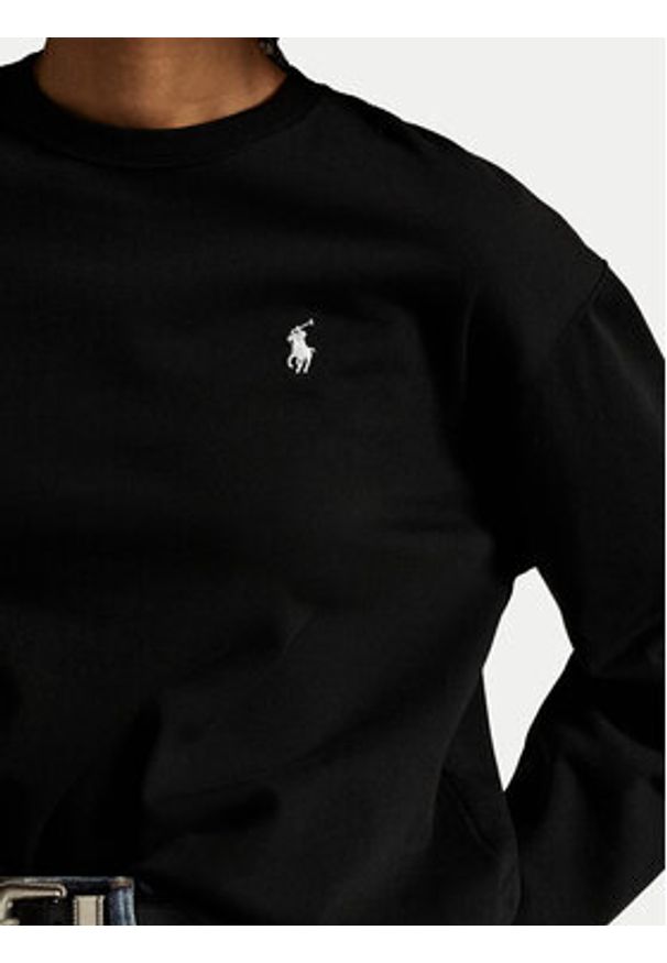 Polo Ralph Lauren Bluzka 211967105002 Czarny Straight Fit. Typ kołnierza: polo. Kolor: czarny. Materiał: bawełna