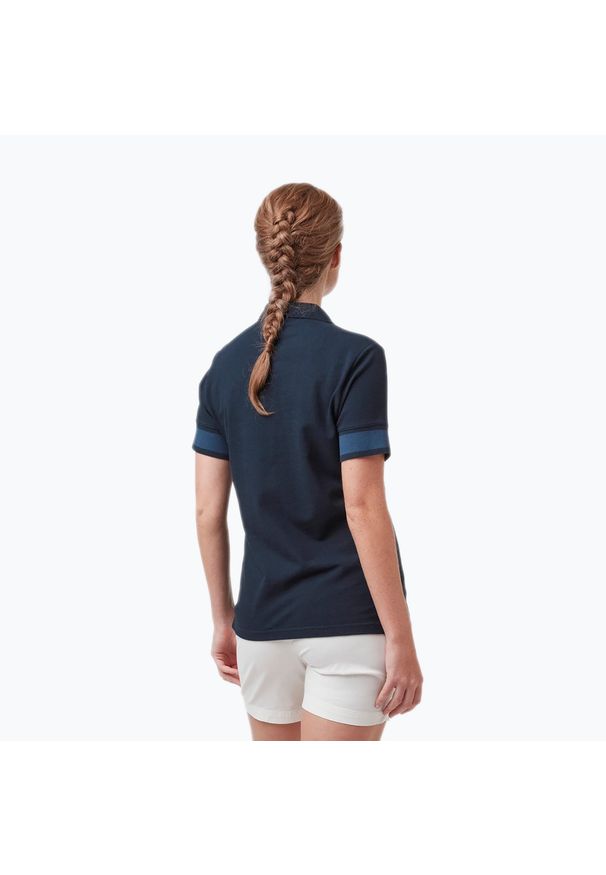 Koszulka polo damska Helly Hansen Thalia Pique Polo. Typ kołnierza: polo. Kolor: niebieski