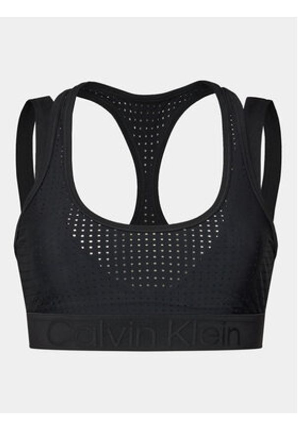 Calvin Klein Performance Biustonosz sportowy 00GWS4K180 Czarny. Kolor: czarny. Materiał: syntetyk