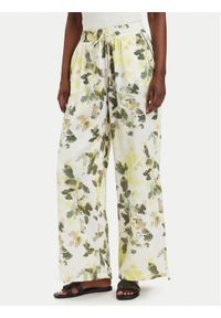 Liu Jo Sport Spodnie materiałowe TA6257 T358A Kremowy Regular Fit. Kolor: kremowy. Materiał: syntetyk. Styl: sportowy #1