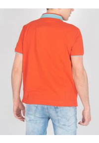 Invicta Koszulka Polo | 4452240 / U | Mężczyzna | Pomarańczowy. Okazja: na co dzień. Typ kołnierza: polo. Kolor: pomarańczowy. Materiał: bawełna. Długość rękawa: krótki rękaw. Wzór: aplikacja. Styl: casual, klasyczny #3