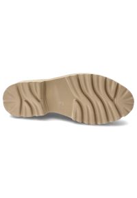 Beżowe Mokasyny Filippo Eleganckie Obuwie Damskie. Zapięcie: klamry. Kolor: beżowy. Materiał: zamsz. Styl: elegancki #7